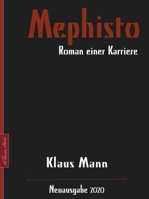 cover image of Mephisto – Roman einer Karriere